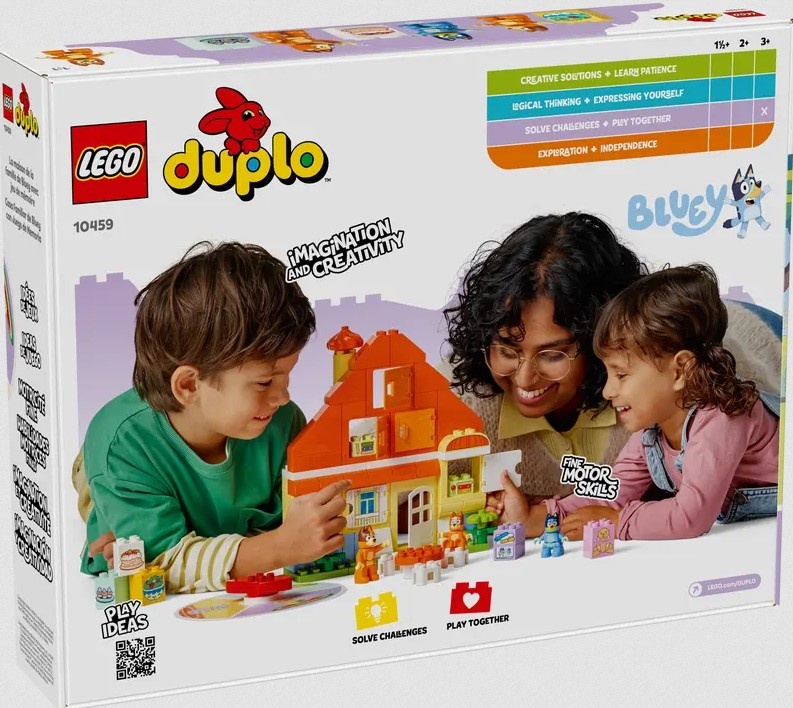 Lego Lego 10459 Duplo - La maison de la famille de Bluey avec jeu de mémoire