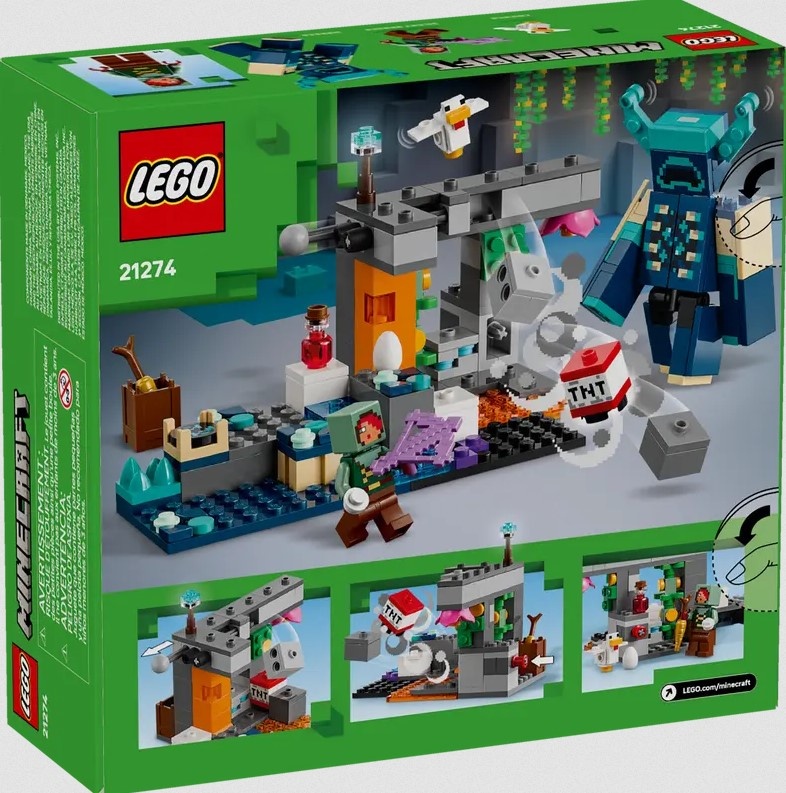 Lego Lego 21274 Minecraft - La rencontre avec le gardien