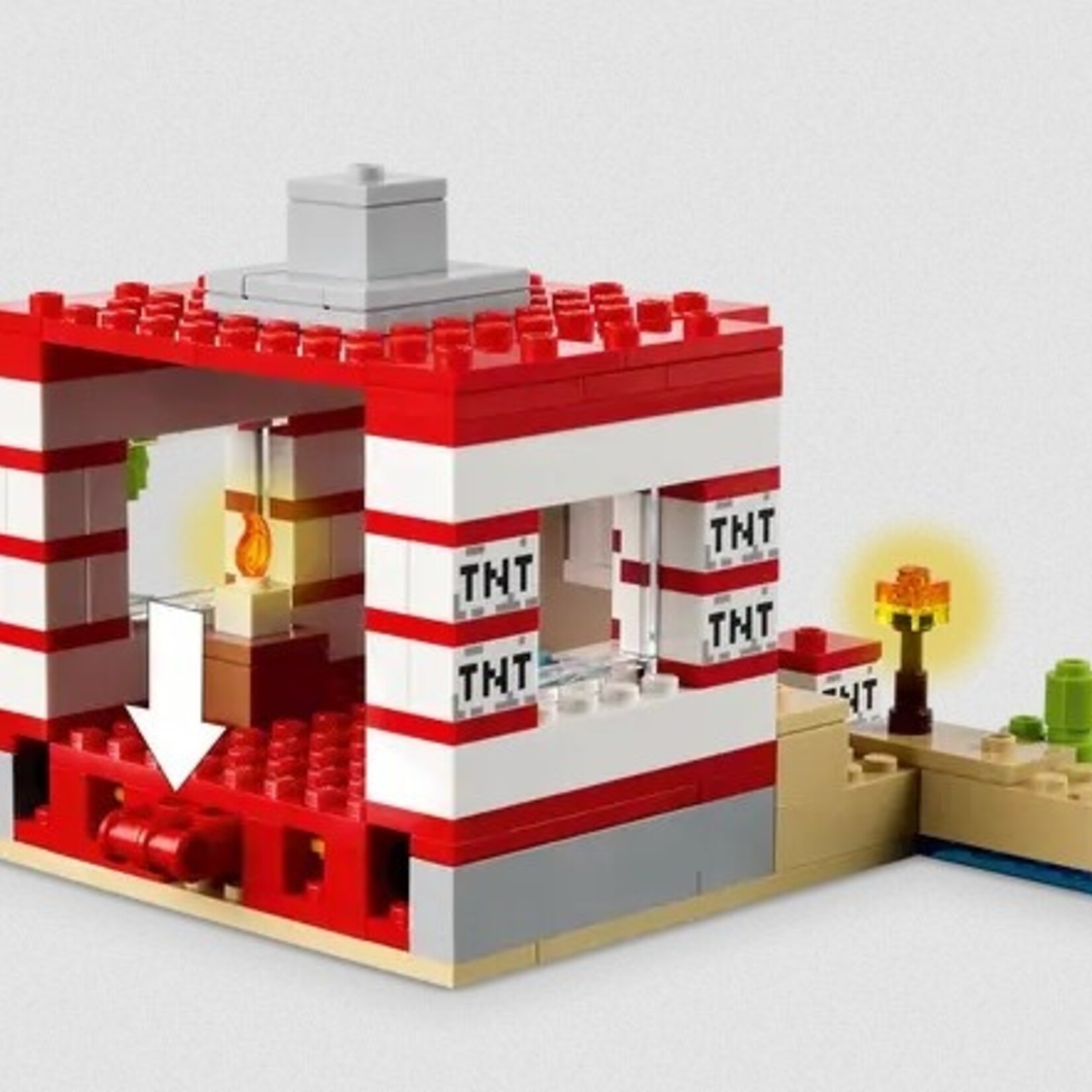 Lego Lego 21275 Minecraft - La maison de la jungle TNT