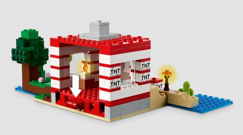 Lego Lego 21275 Minecraft - La maison de la jungle TNT