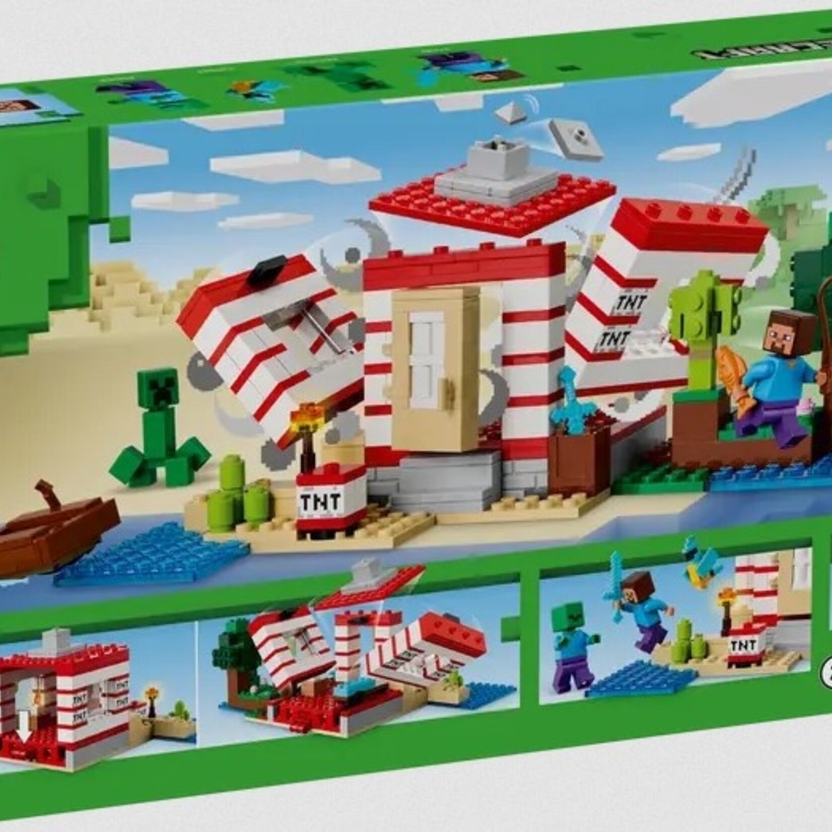 Lego Lego 21275 Minecraft - La maison de la jungle TNT