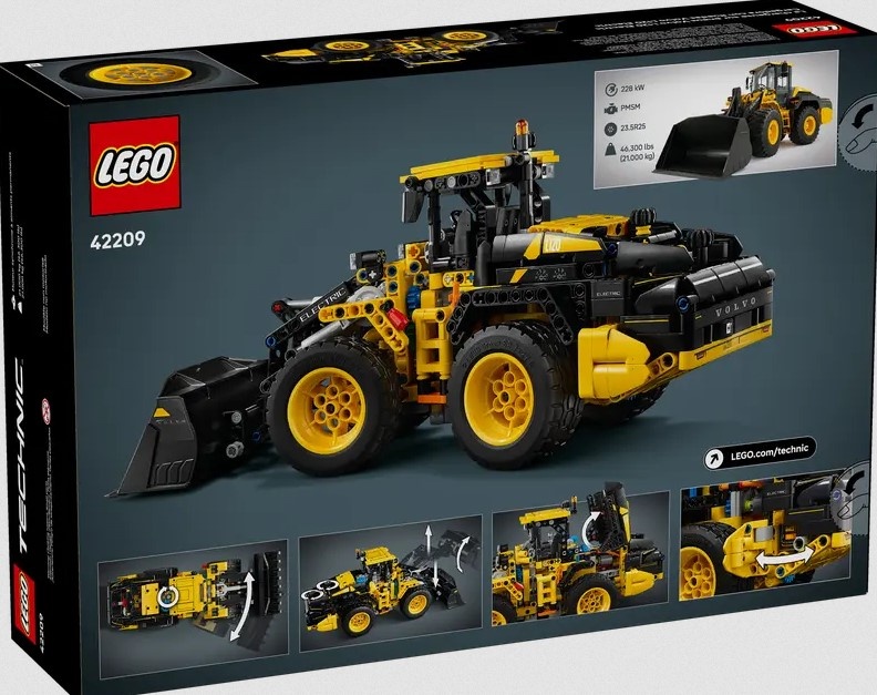 Lego Lego 42209 Technic - La chargeuse sur pneus Volvo L120 Electric