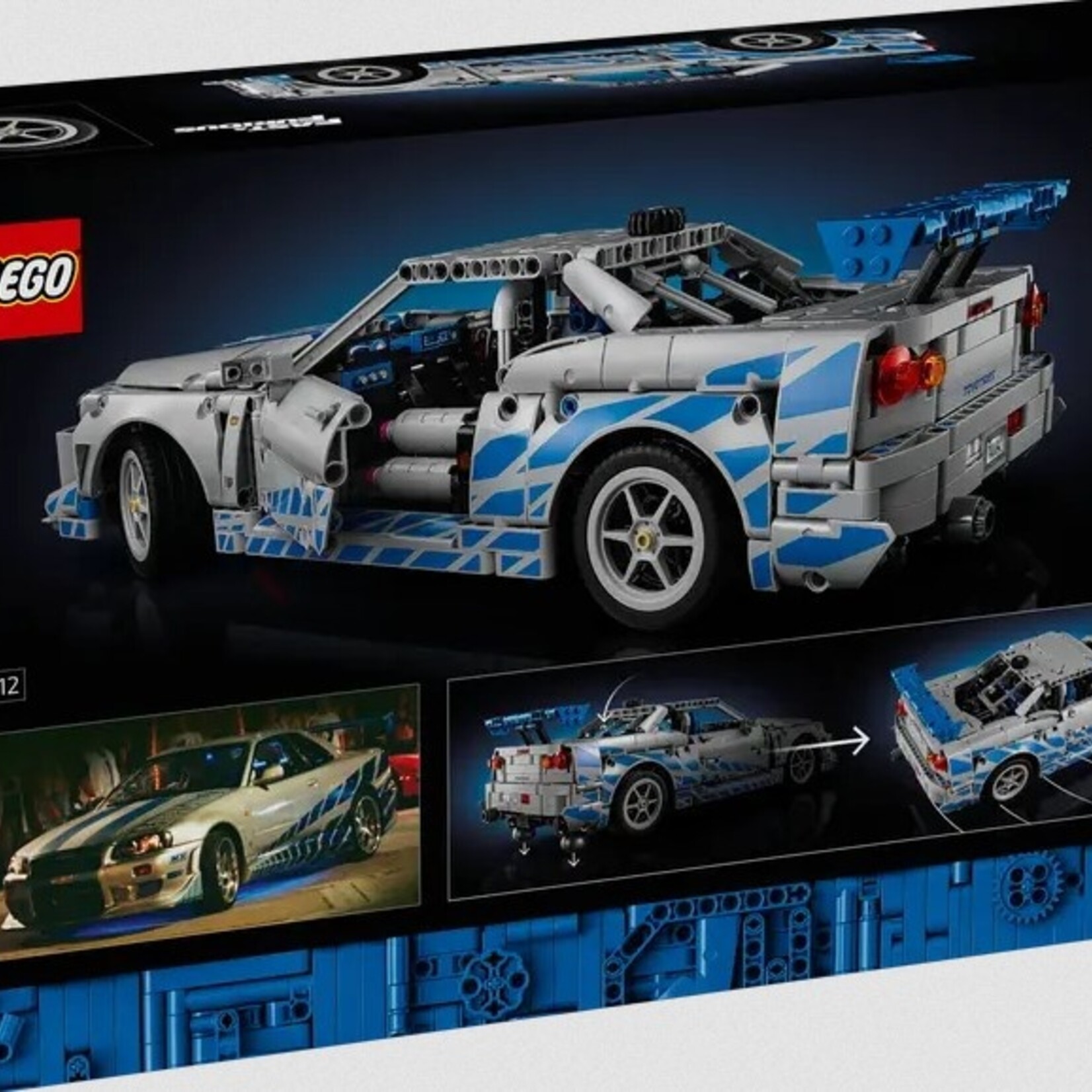 Lego Lego 42210 Technic - Voiture Nissan Skyline GT-R (R34) 2 Fast 2 Furious