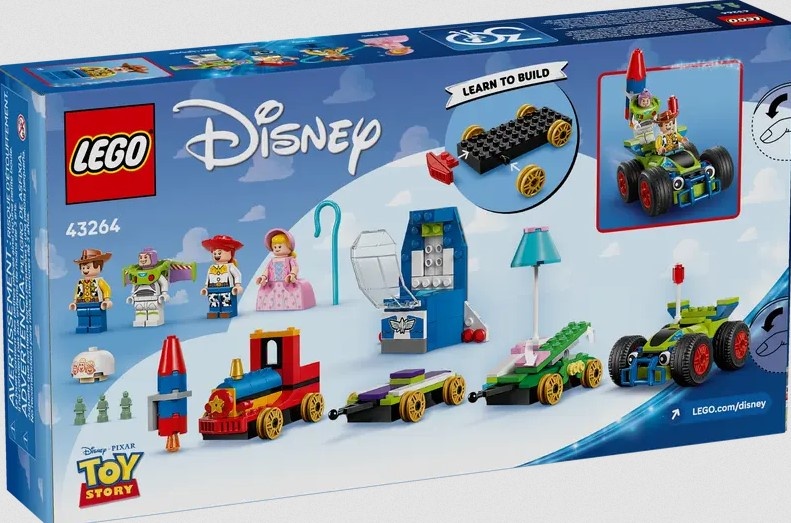 Lego Lego 43264 Disney - Le train en fête et la voiture RC de Toy Story