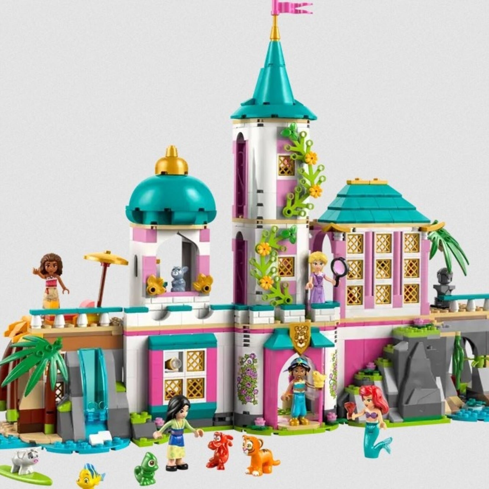 Lego Lego 43267 Disney - Le château des princesses et les animaux royaux