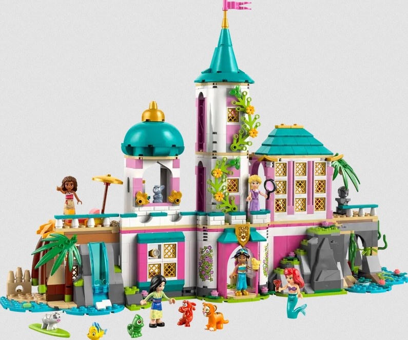Lego Lego 43267 Disney - Le château des princesses et les animaux royaux