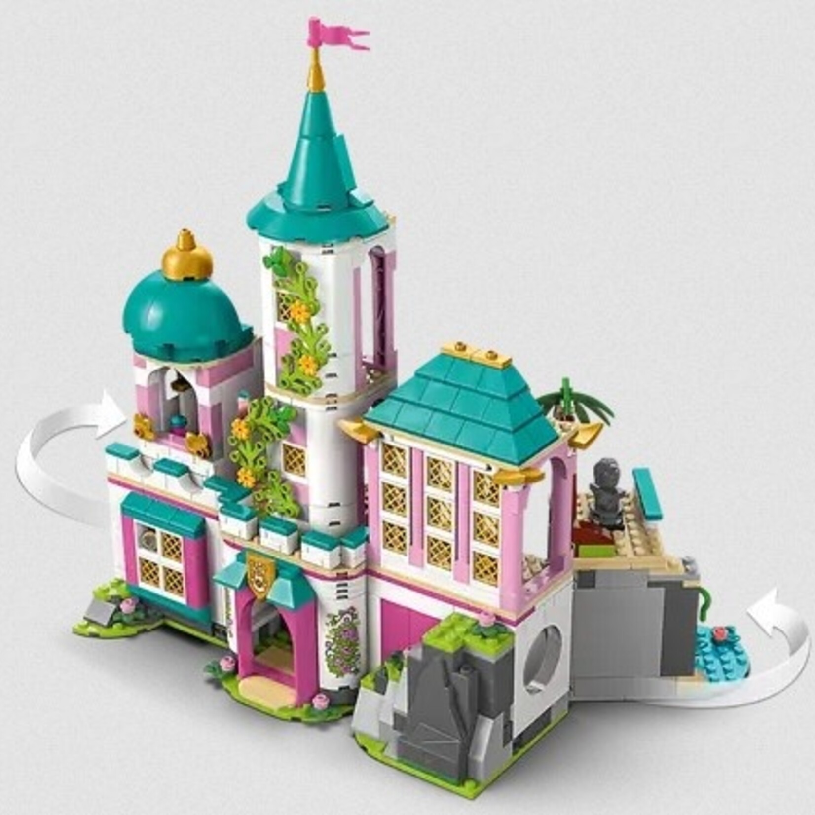 Lego Lego 43267 Disney - Le château des princesses et les animaux royaux