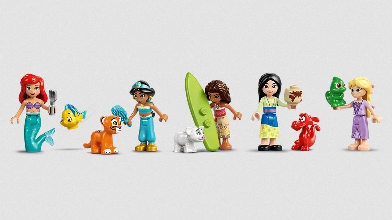 Lego Lego 43267 Disney - Le château des princesses et les animaux royaux