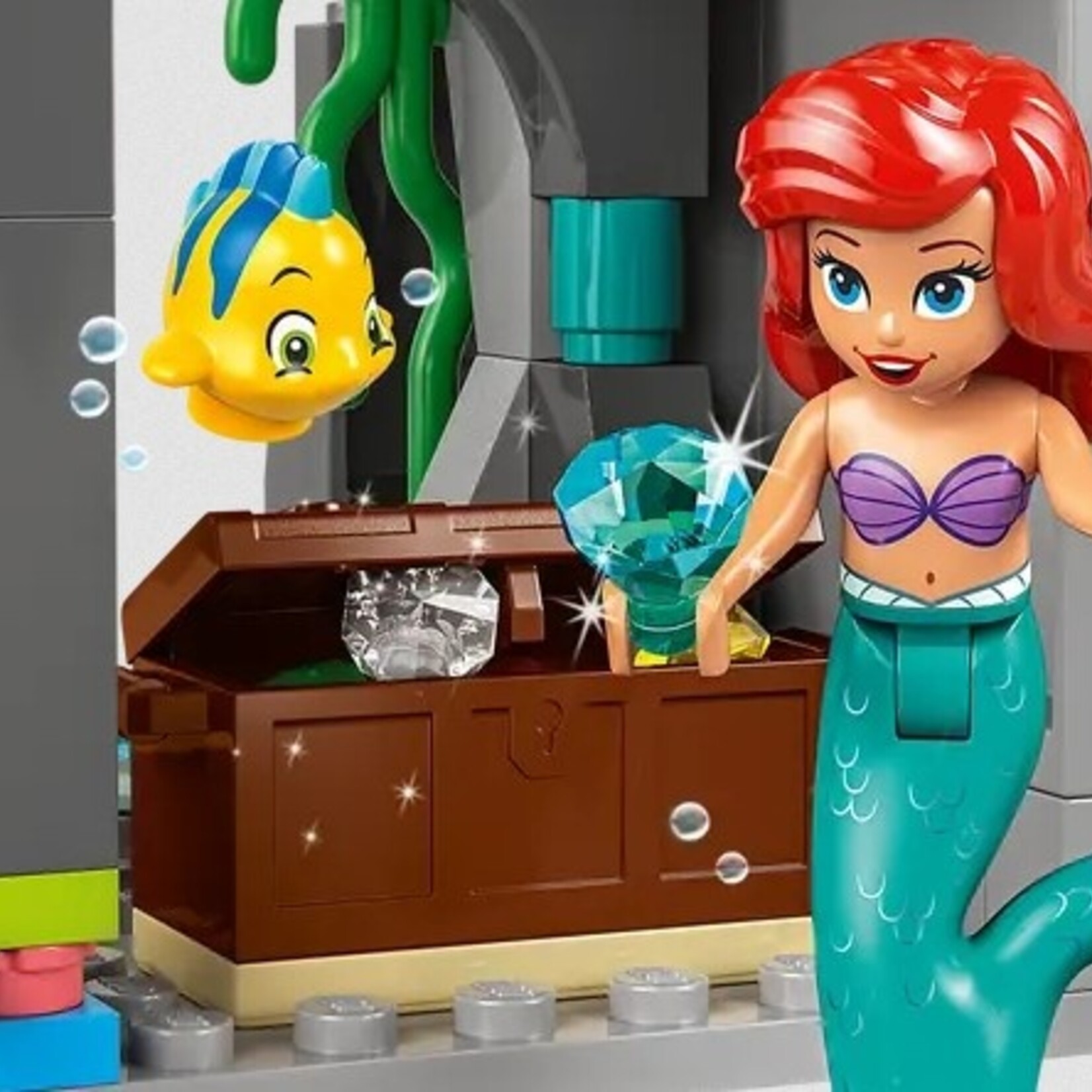 Lego Lego 43267 Disney - Le château des princesses et les animaux royaux