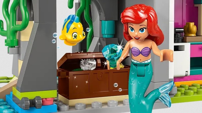 Lego Lego 43267 Disney - Le château des princesses et les animaux royaux
