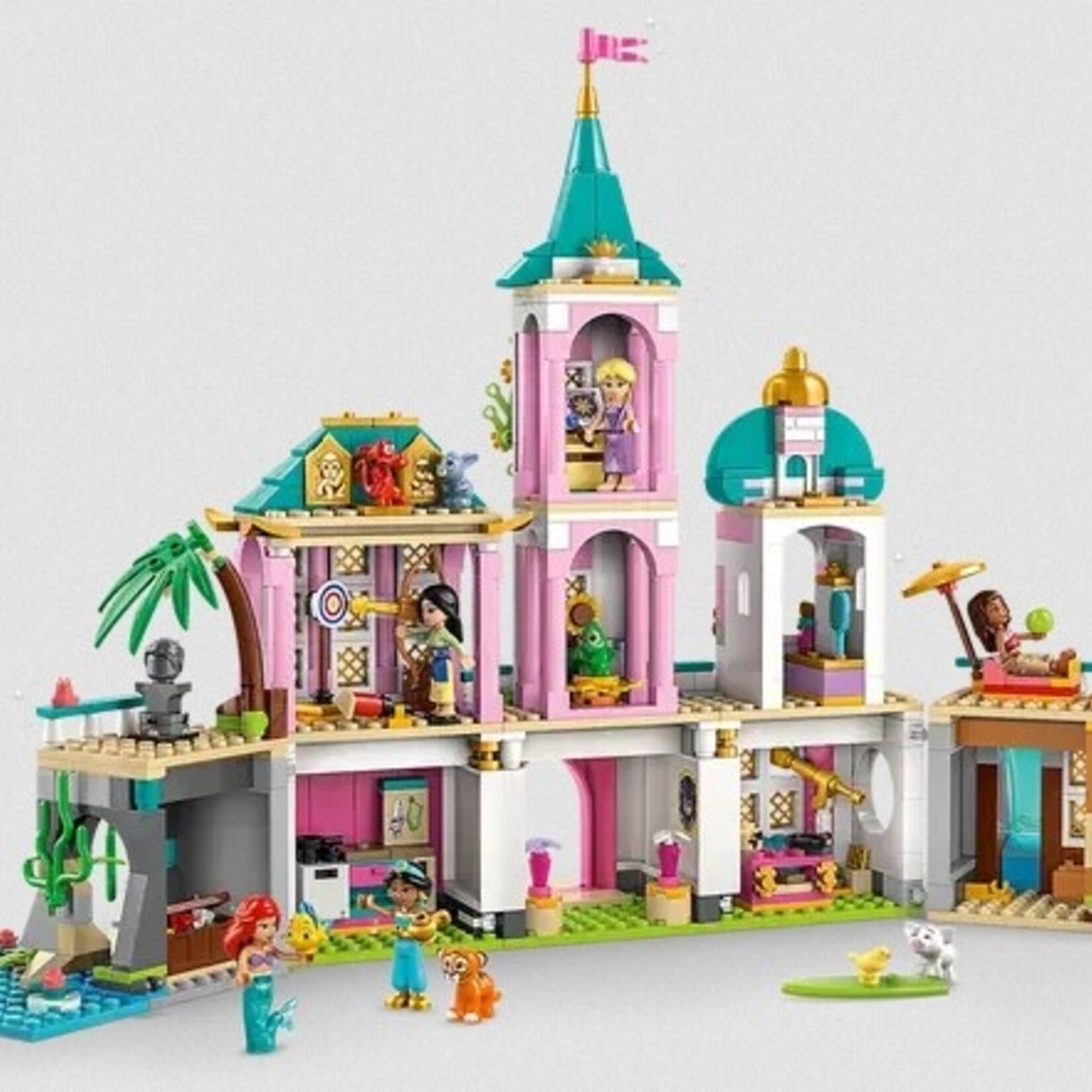 Lego Lego 43267 Disney - Le château des princesses et les animaux royaux