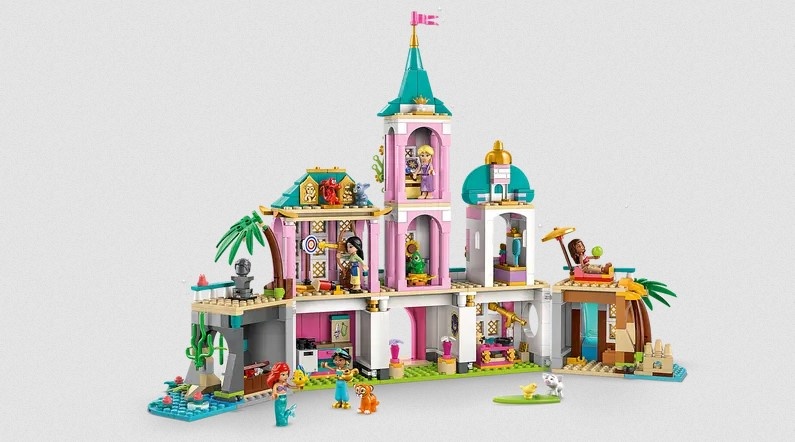 Lego Lego 43267 Disney - Le château des princesses et les animaux royaux