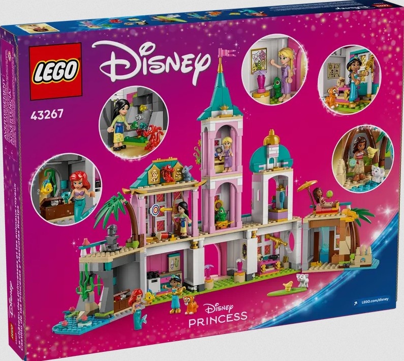 Lego Lego 43267 Disney - Le château des princesses et les animaux royaux