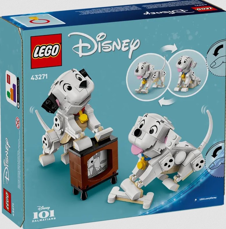 Lego Lego 43271 Disney - Lucky et Penny, les chiots des 101 Dalmatiens