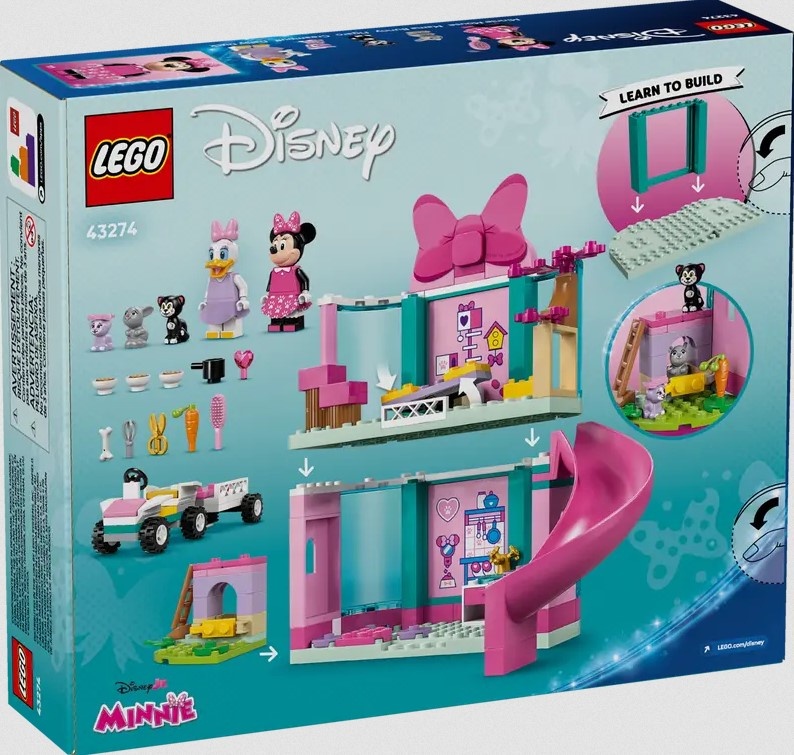 Lego Lego 43274 Disney - L’hôtel pour animaux de Minnie