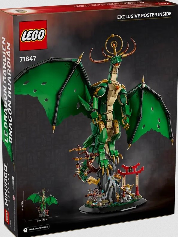 Lego Lego 71847 Ninjago - Le Dragon Gardien