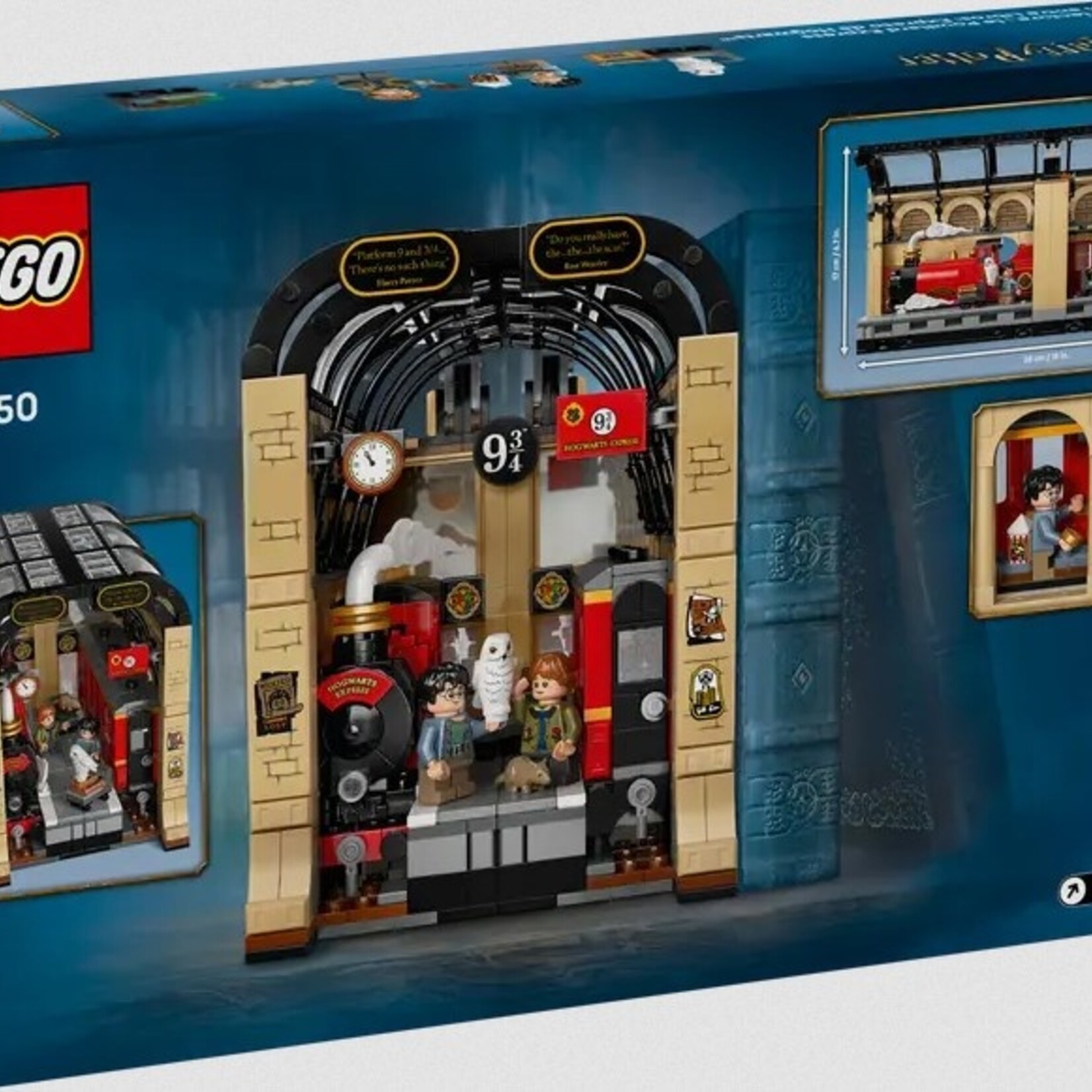 Lego Lego 76450 Harry Potter - Le coin lecture le Poudlard Express