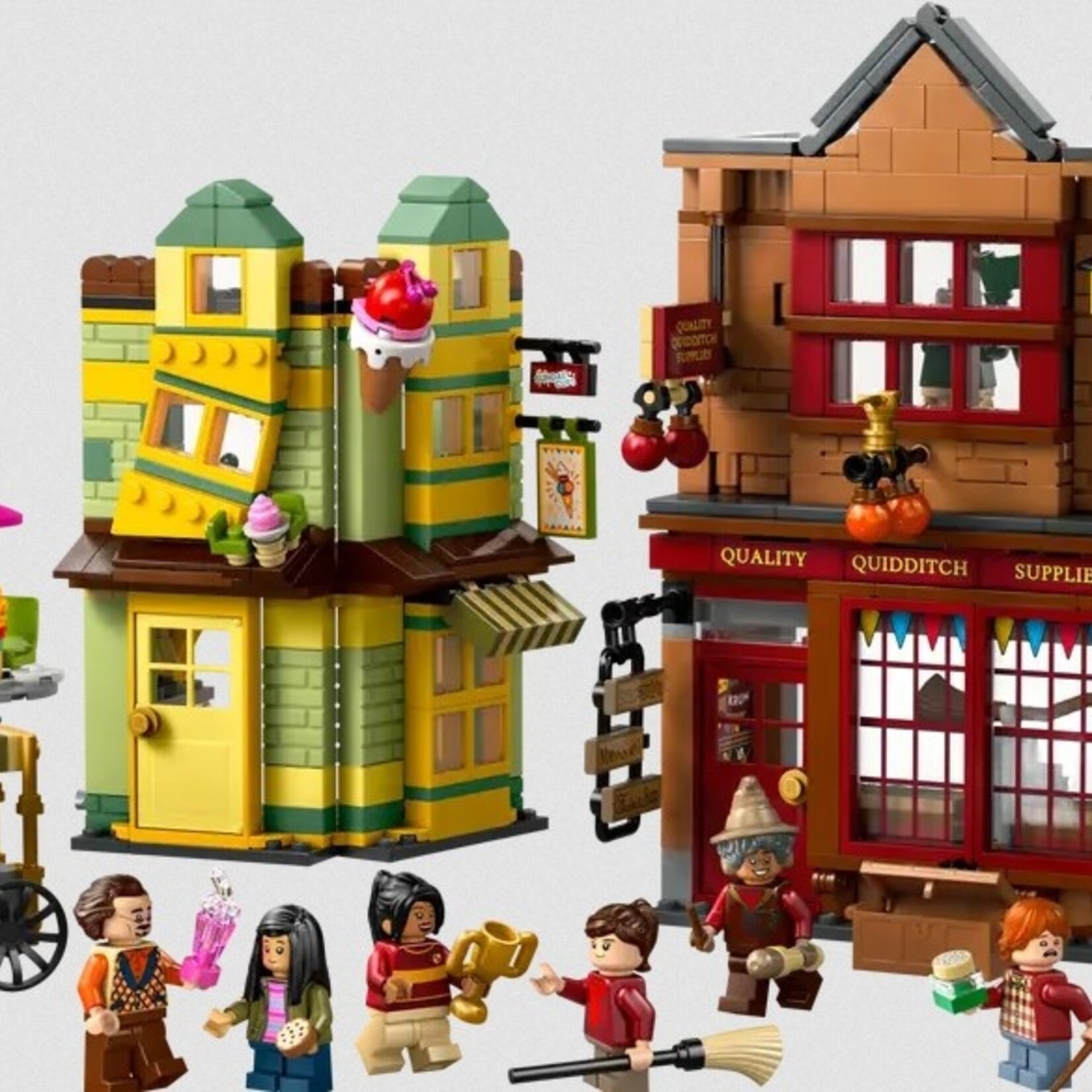 Lego Lego 76452 Harry Potter - Le Magasin d’accessoires de Quidditch™ et Les glaces Florian Fortarôme