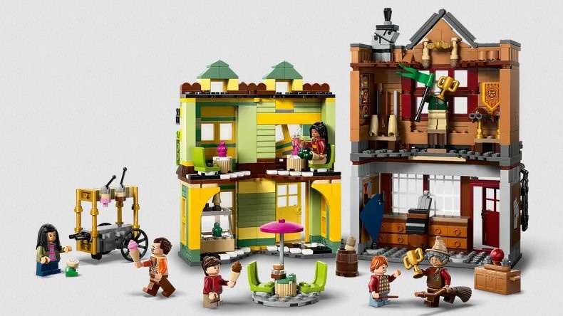 Lego Lego 76452 Harry Potter - Le Magasin d’accessoires de Quidditch™ et Les glaces Florian Fortarôme