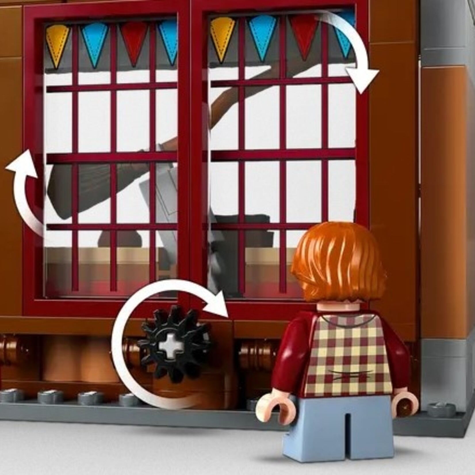 Lego Lego 76452 Harry Potter - Le Magasin d’accessoires de Quidditch™ et Les glaces Florian Fortarôme