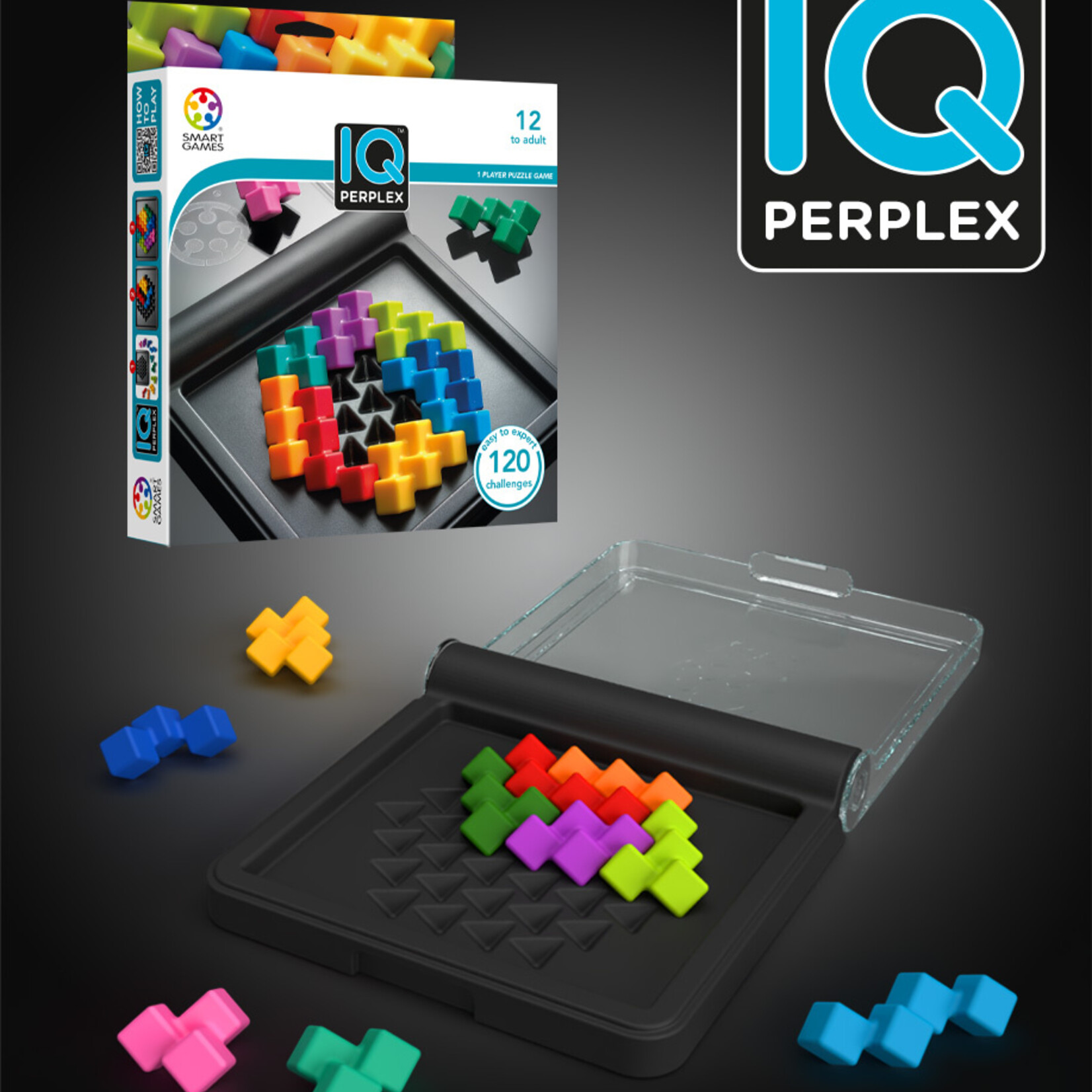 Smart Games IQ Perplex 120 challenges 12ans +