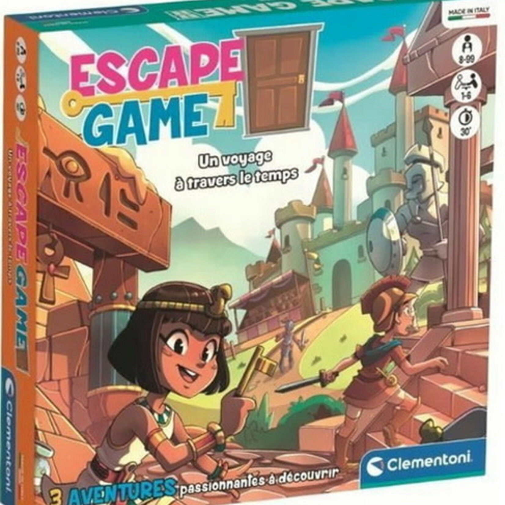 Clementoni Escape Game - Un voyage à travers le temps