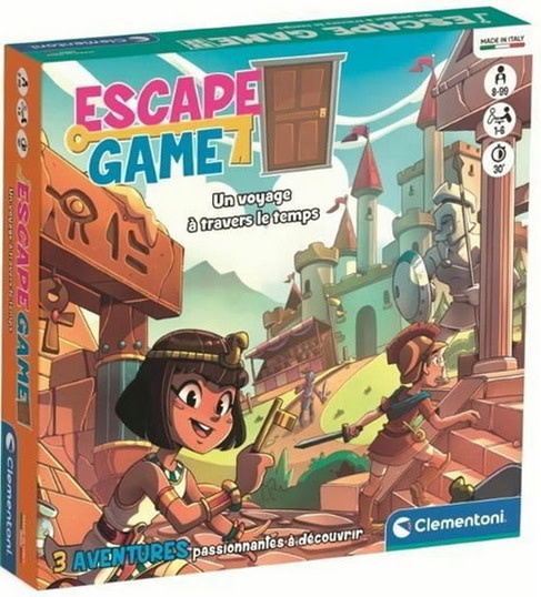 Clementoni Escape Game - Un voyage à travers le temps