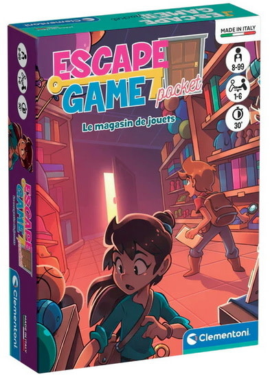 Clementoni Escape Game Pocket - Le Magasin de Jouets