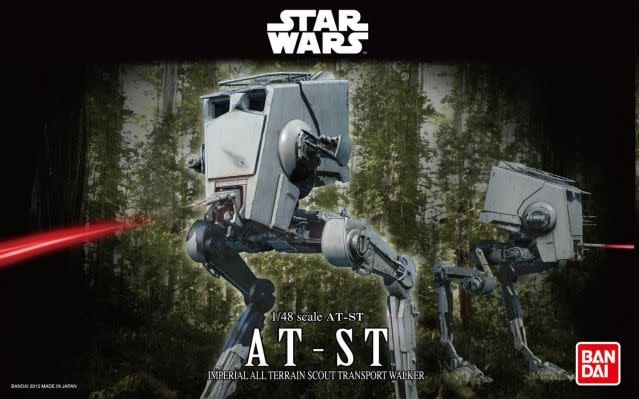 Bandai *****Bandai Namco Star Wars AT-ST model kit