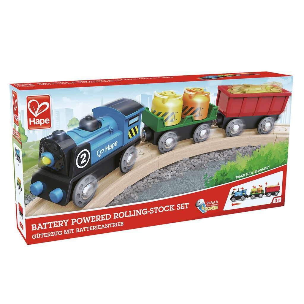 Hape Hape Train- battery powered rolling-stock set
