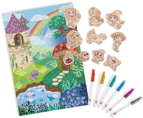 Hape amis magique magnétiques à colorier