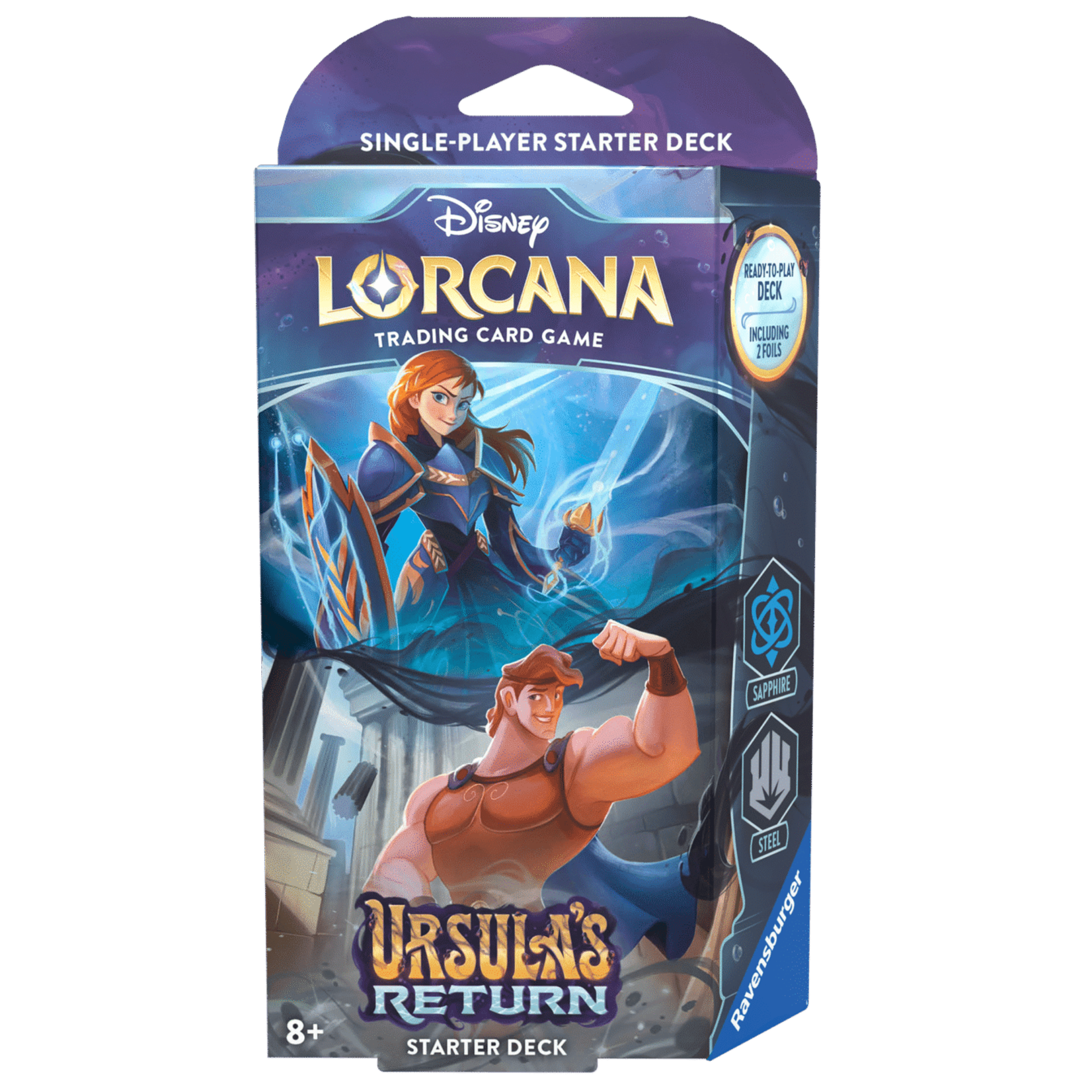 Ravensburger Lorcana - Ursula's Return Starter Deck Sapphire/Steel