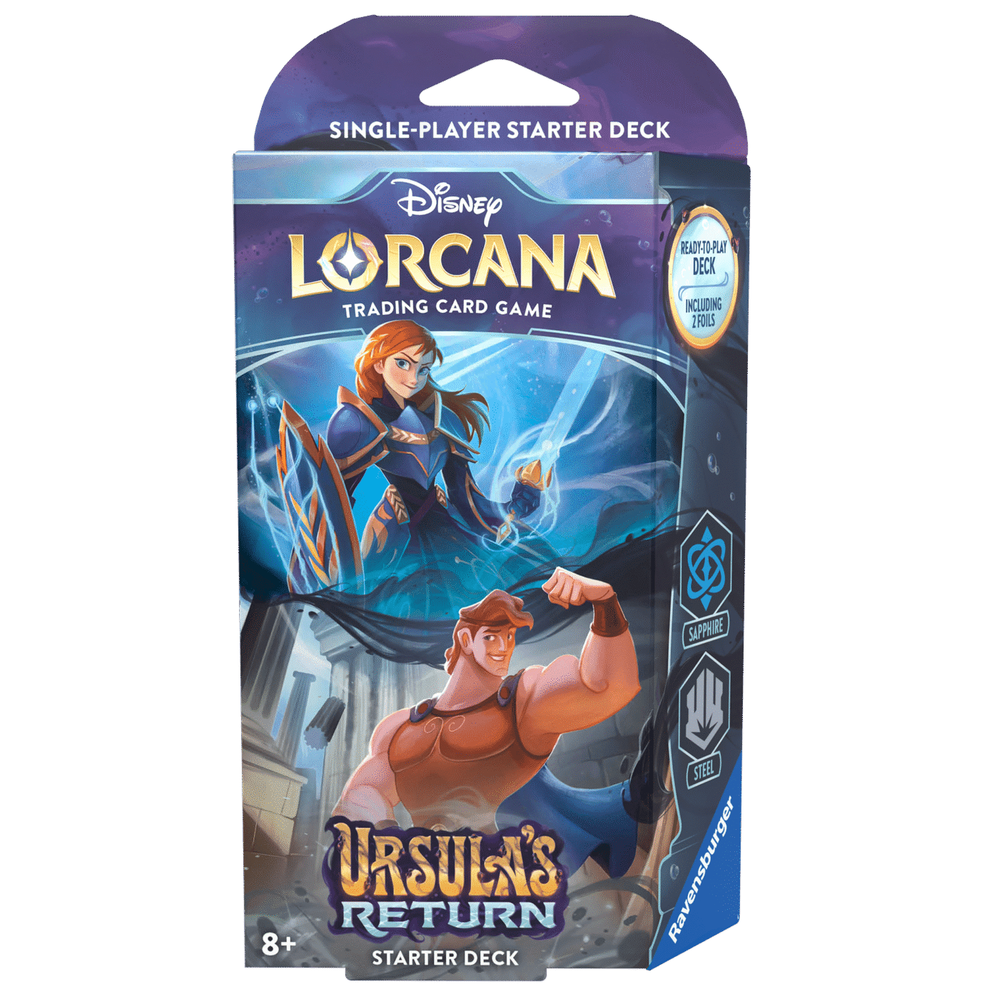 Ravensburger Lorcana - Ursula's Return Starter Deck Sapphire/Steel