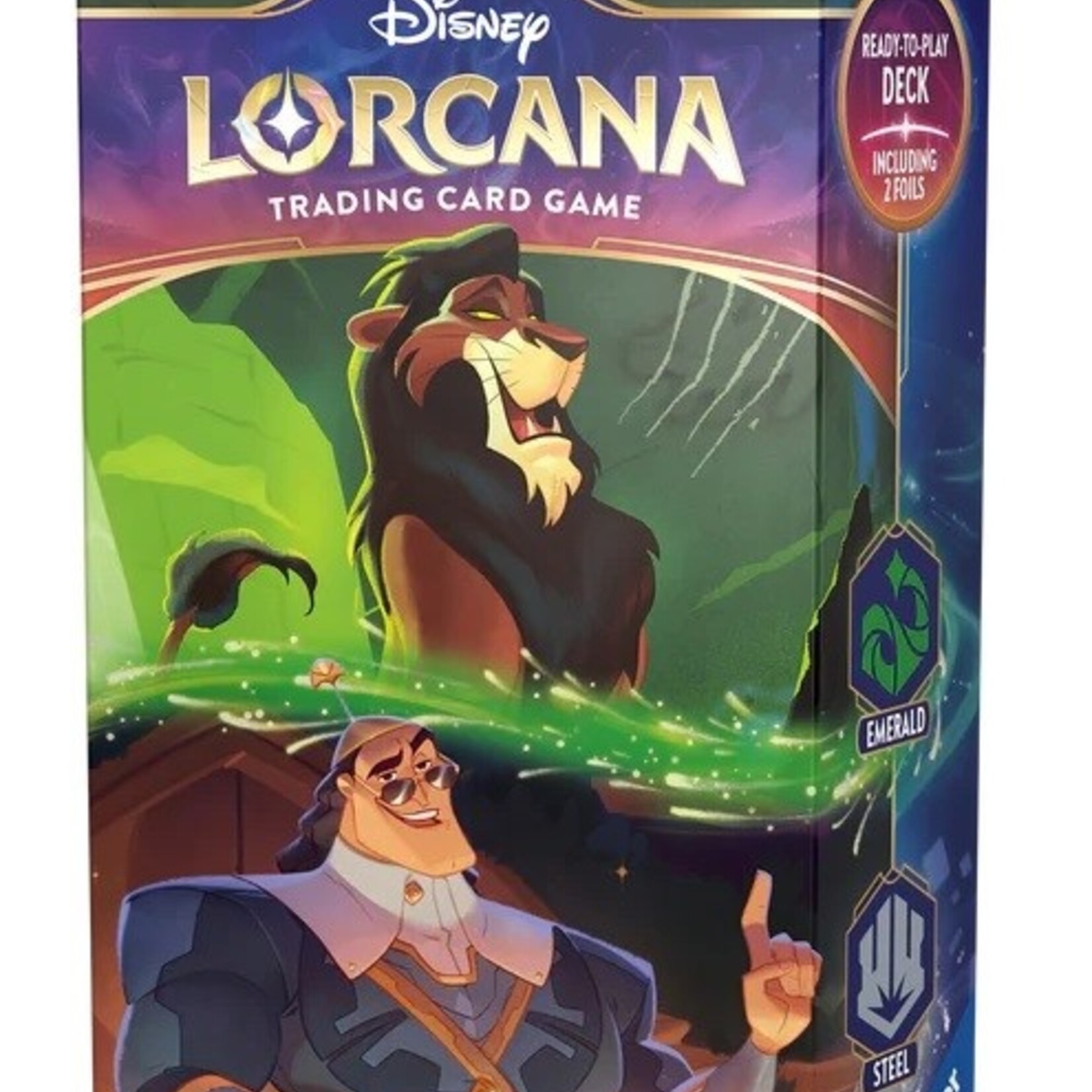 Ravensburger Lorcana - Shimmering Skies - Starter Decks - Emerald/Steel
