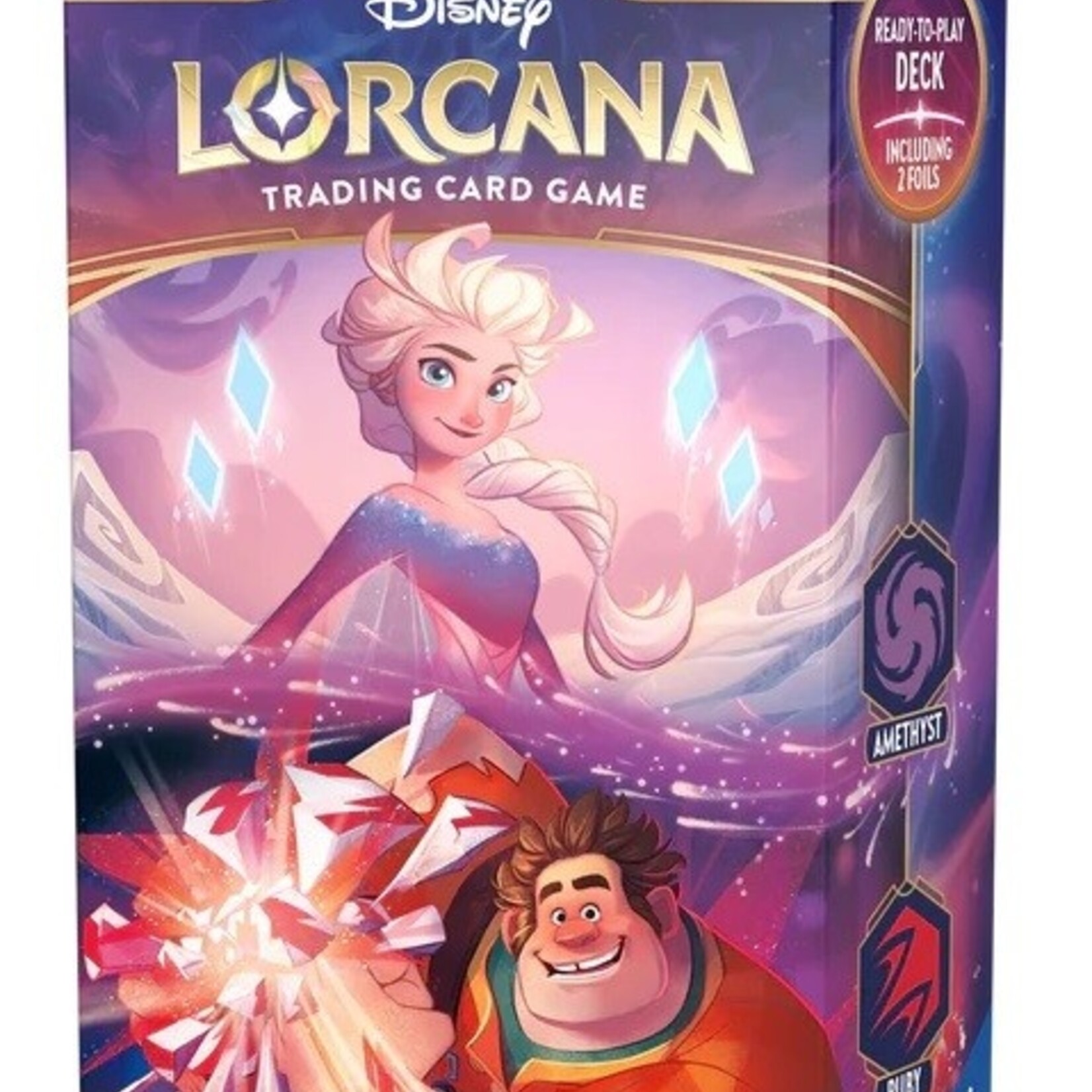 Ravensburger Lorcana - Shimmering Skies - Starter Decks - Amethyst/Ruby