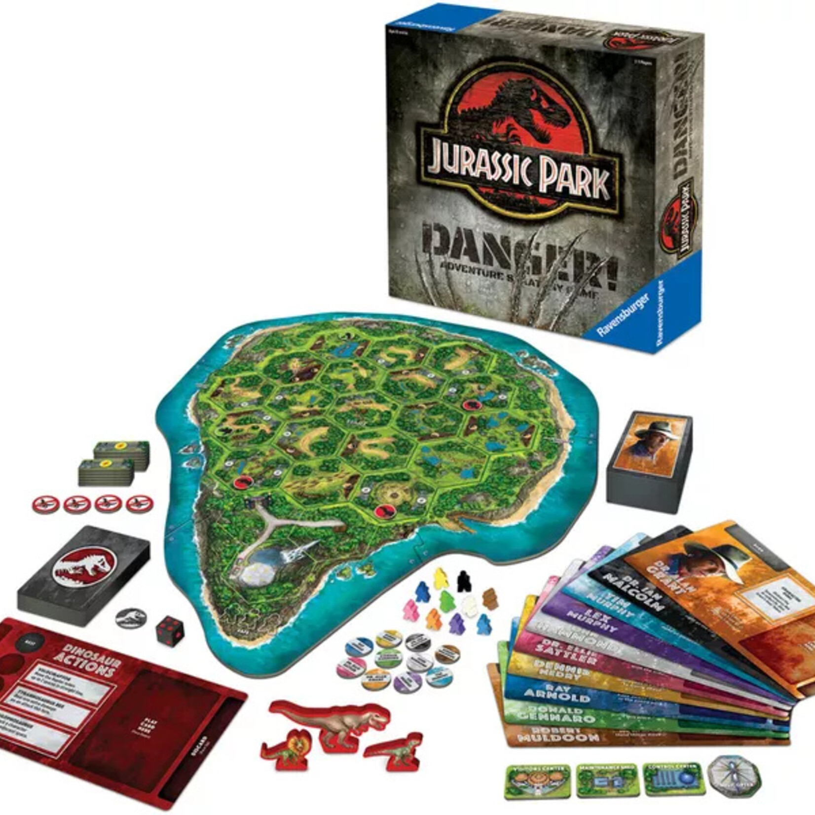 Ravensburger Jurassic Park DANGER! - adventure strategy game (EN)
