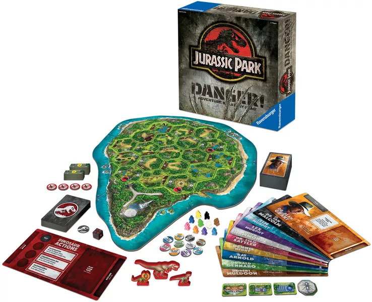 Ravensburger Jurassic Park- adventure strategy game