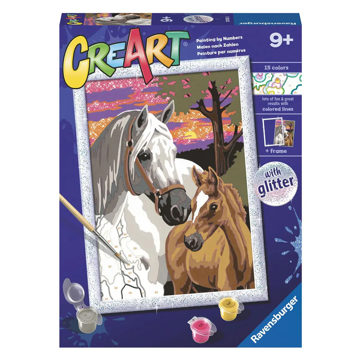 Ravensburger Ravens CreArt Sunset Horses