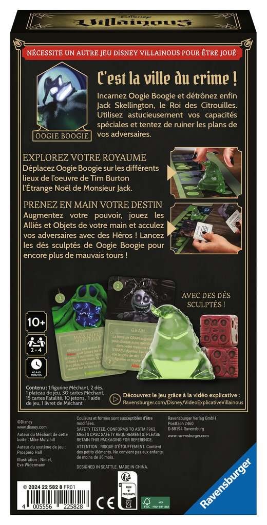 Ravensburger Disney Villainous: Rempli d'effroi (FR)