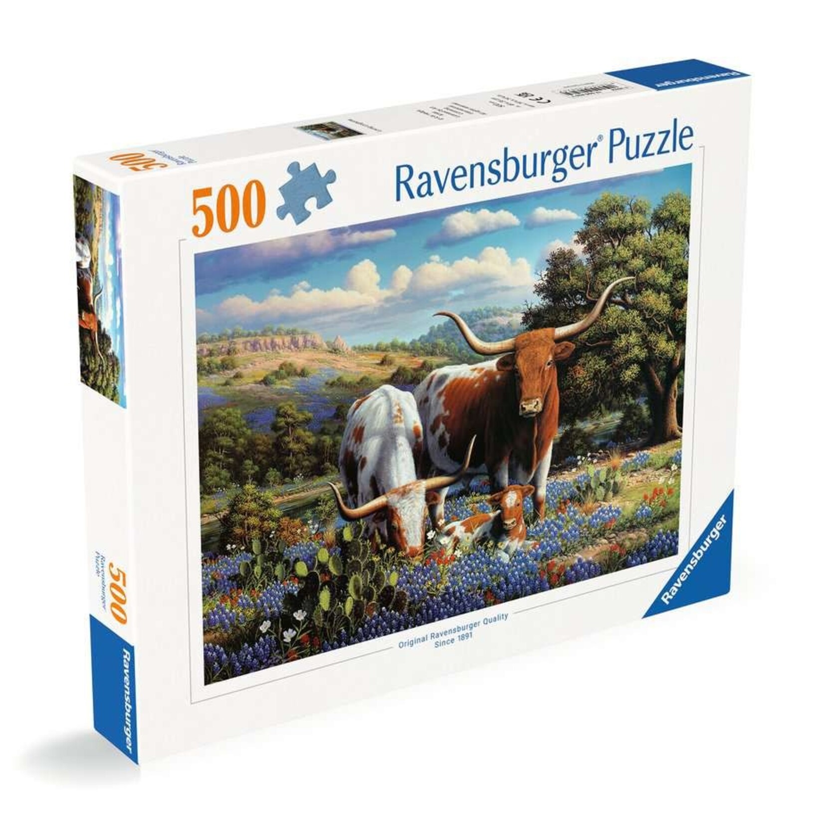 Ravensburger Ravens 500 - Loving Longhorns