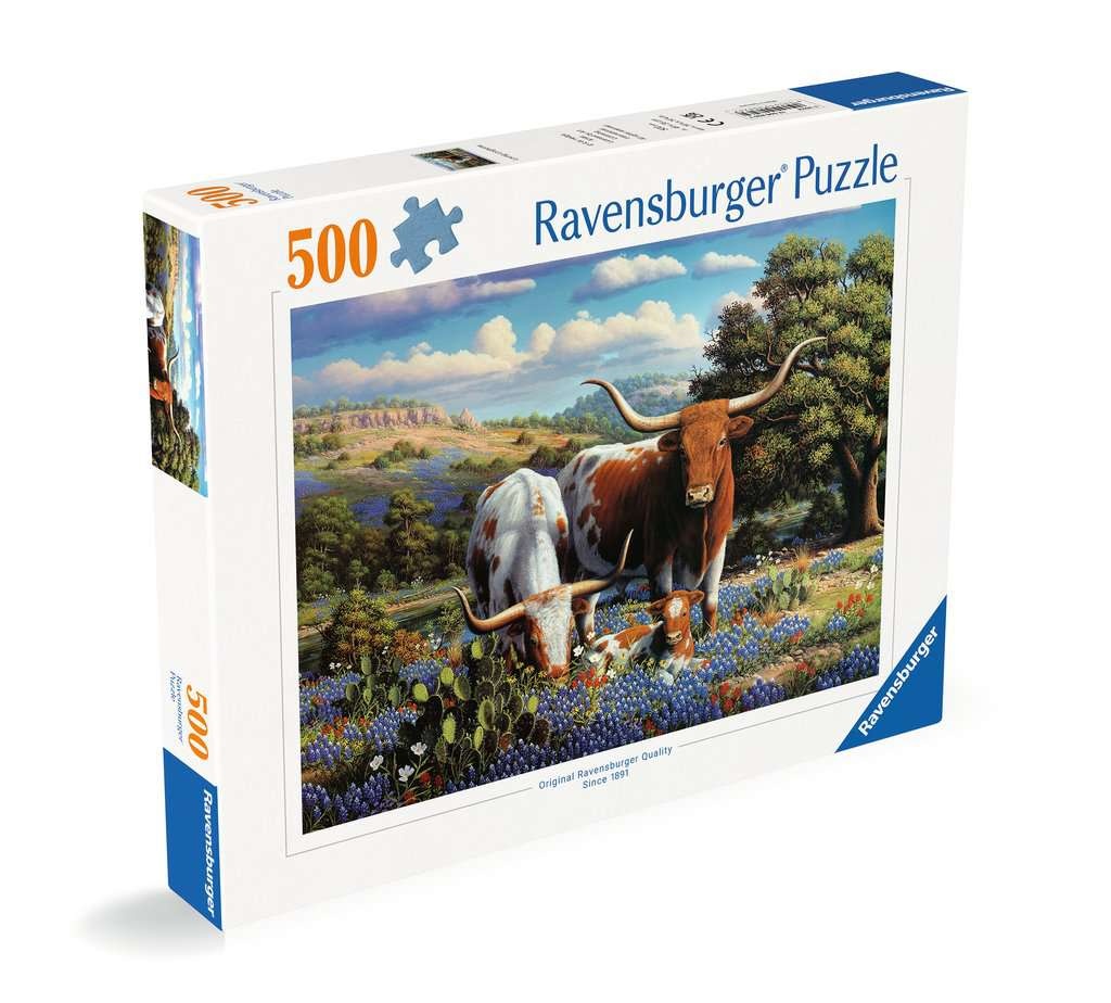 Ravensburger Ravens 500 Loving Longhorns
