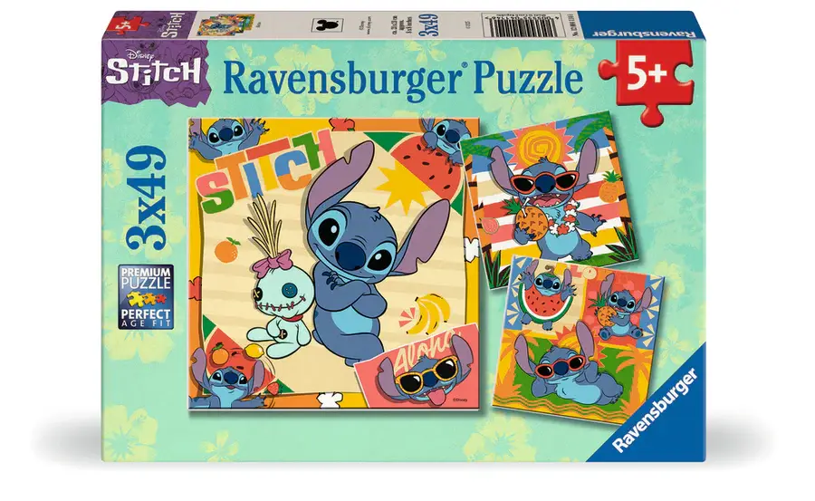Ravensburger Ravens 3 x 49 - Stitch Aloha