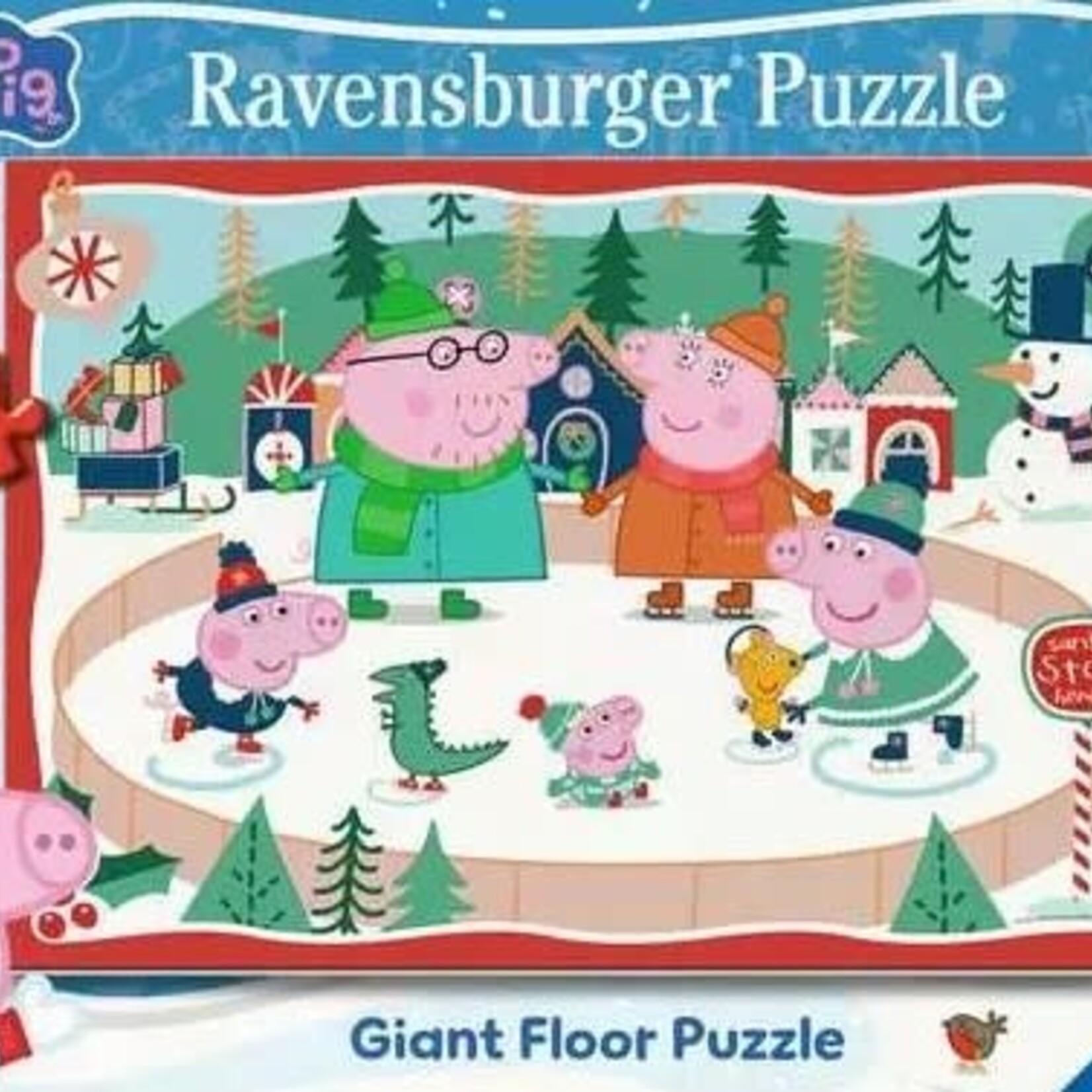 Ravensburger Ravens 24 - Peppa Pig S'amuser dans la neige!