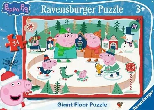 Ravensburger Ravens 24 - Peppa Pig S'amuser dans la neige!