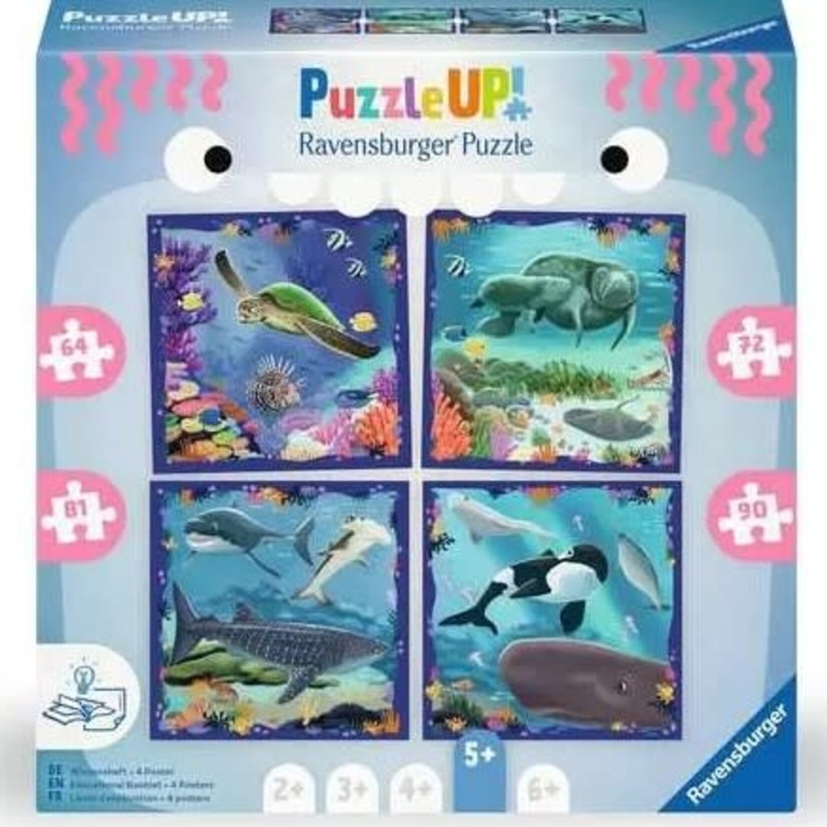 Ravensburger Ravens 64 - 72 - 81 - 90 - Puzzle up!