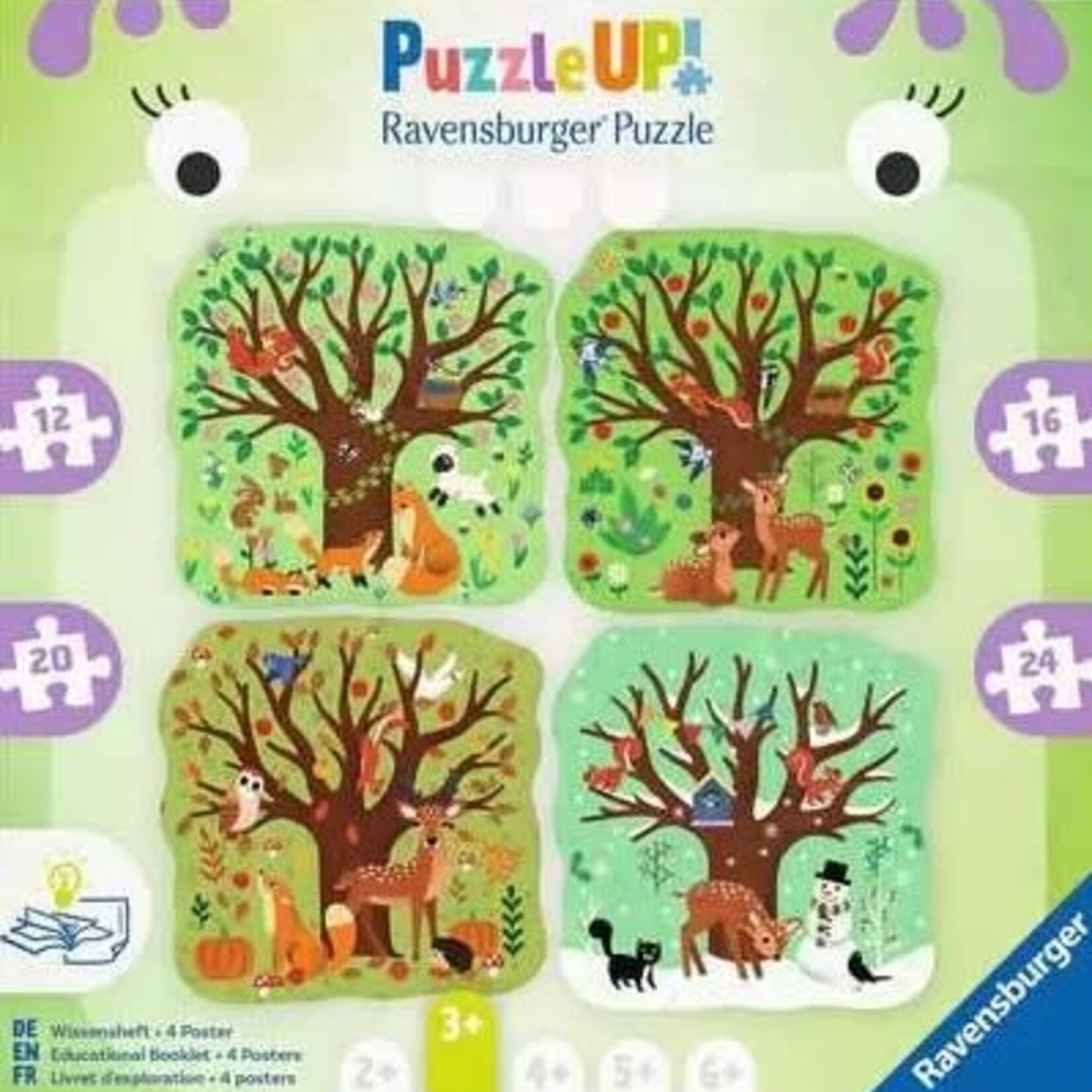 Ravensburger Ravens 12 - 16 - 20 - 24 - Puzzle up! 3+