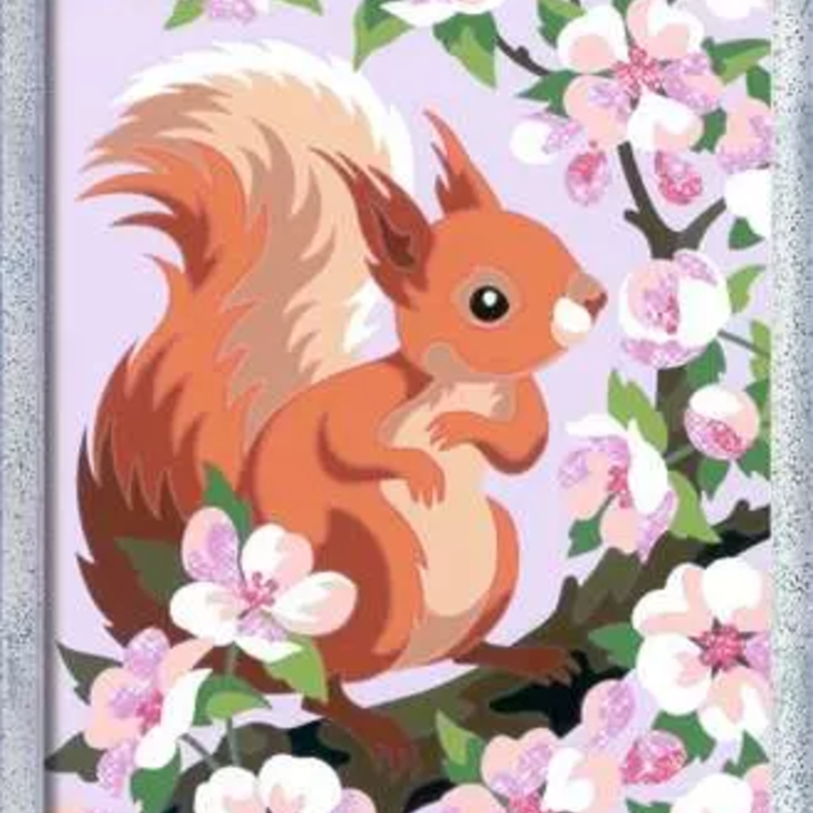 Ravensburger CreArt Peinture par numéros avec brillant spring squirrel