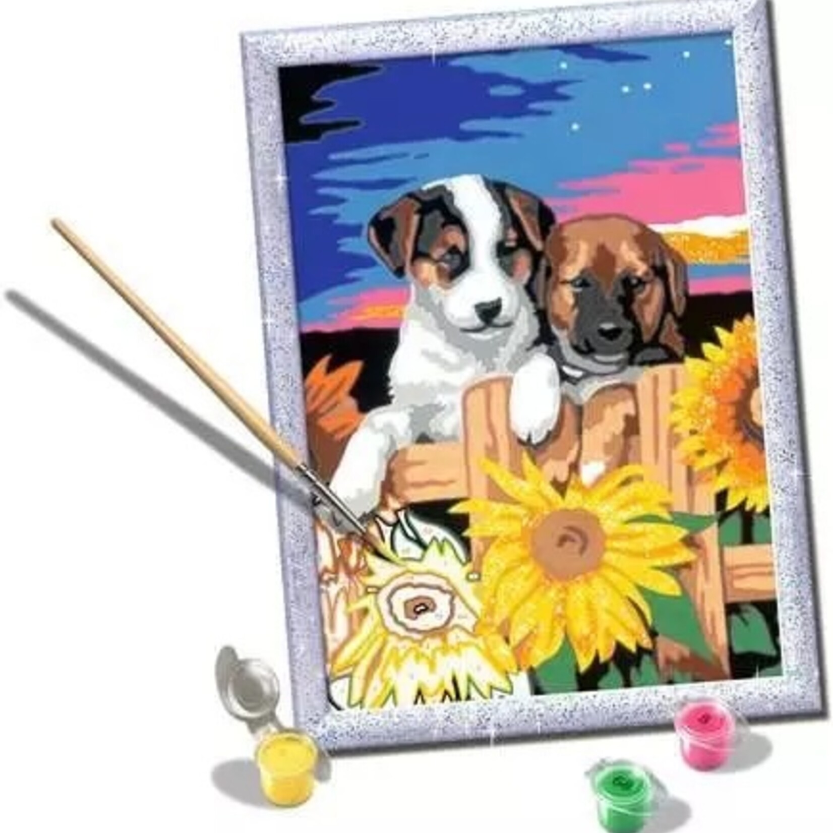 Ravensburger CreArt Peinture par numéros avec brillant Paw-fection