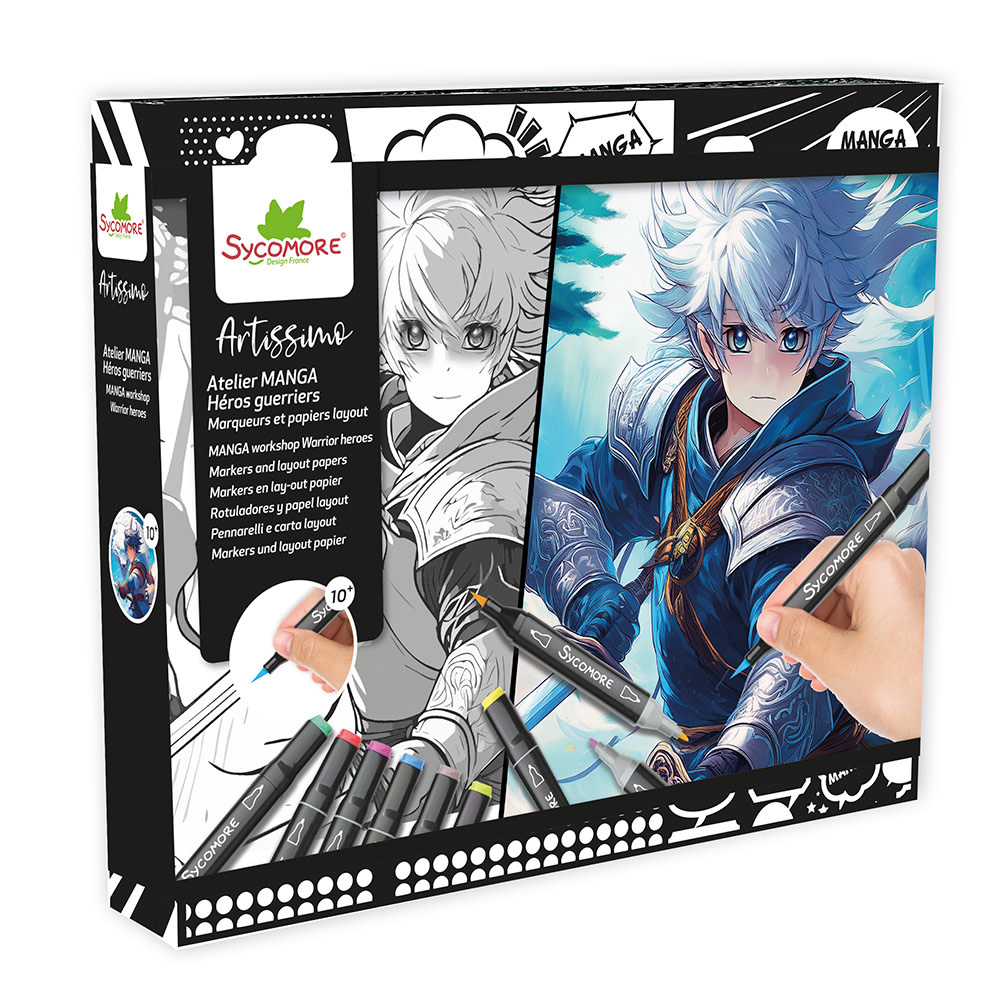 Sycomore Artissimo - Atelier Manga - Héros Guerriers