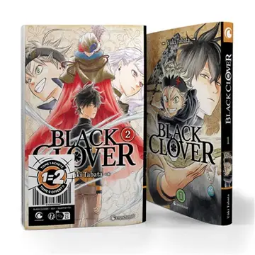 Kazé Shonen Manga - Black Clover Tome 01 + Tome 02